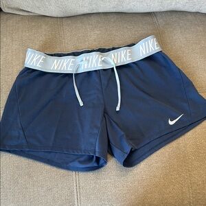 Nike Women's Navy Athletic Shorts